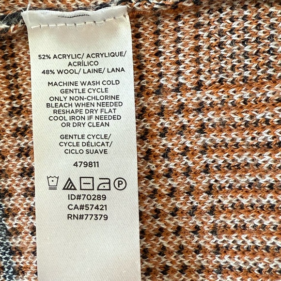 Ann Taylor Brown Wool Blend Tee - Picture 5 of 6